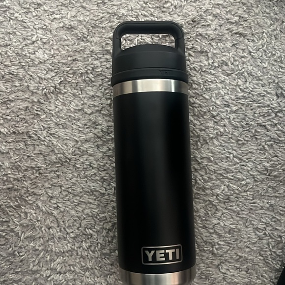 Black Yeti tumbler with engraved Z - Picture 3 of 5